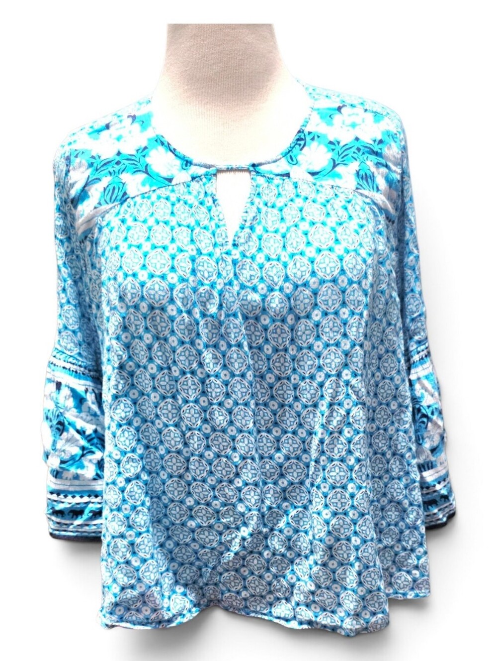 Crown & Ivy Bohemian-inspired - Blouse- Size M